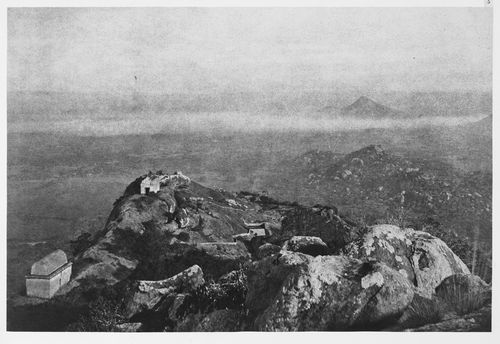 Royacottah.  View from the top of the hill looking north north-west and by north.