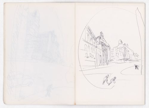 Sketchbook 326: 2º Visita Santiago - Visita Barcelona - Condes