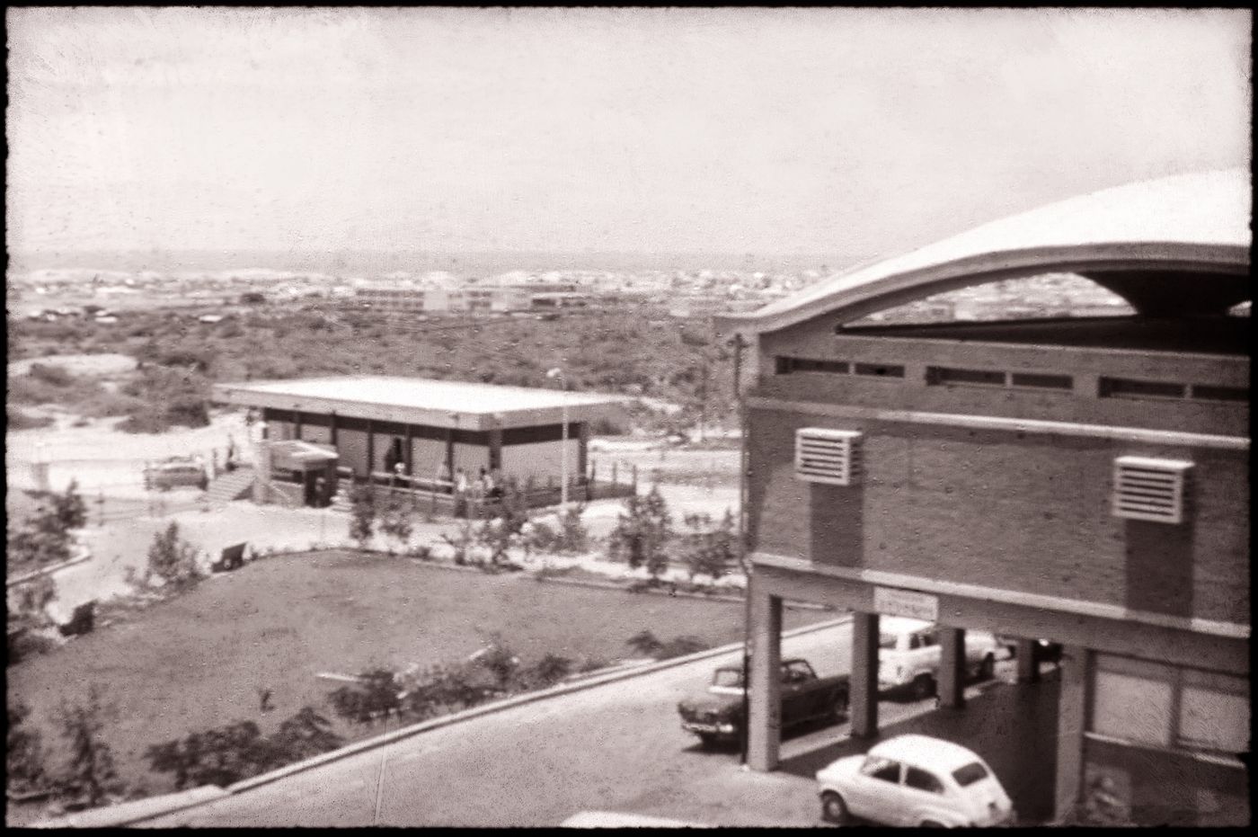 View of hospital, Mogadishu, Somalia