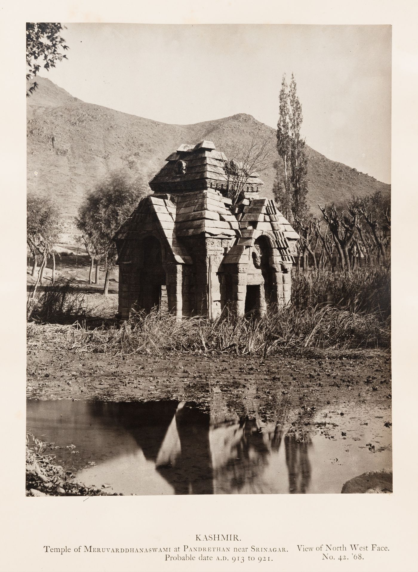 Temple of Meruvarddhanaswami at Pandrethan near Srinagar