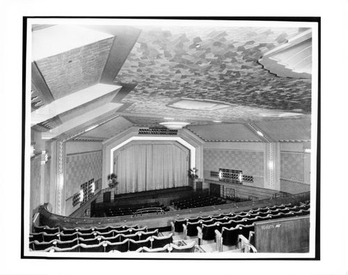 Langham Cinema, Pinner - viewof interior from balcony
