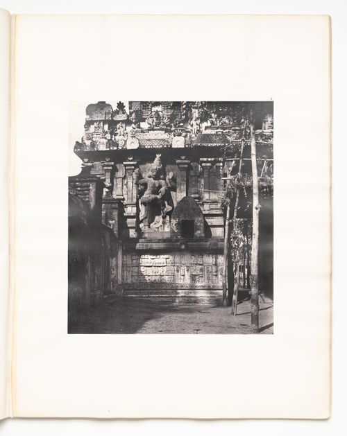 Tanjore.  Great pagoda, figure sculptured on the side of the [inner] gopurum.