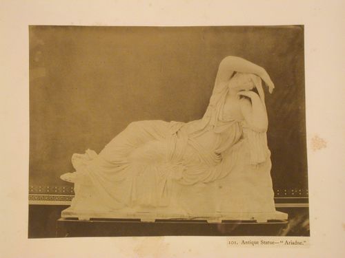 Antique Ariadne sculpture, Crystal Palace, Sydenham, England
