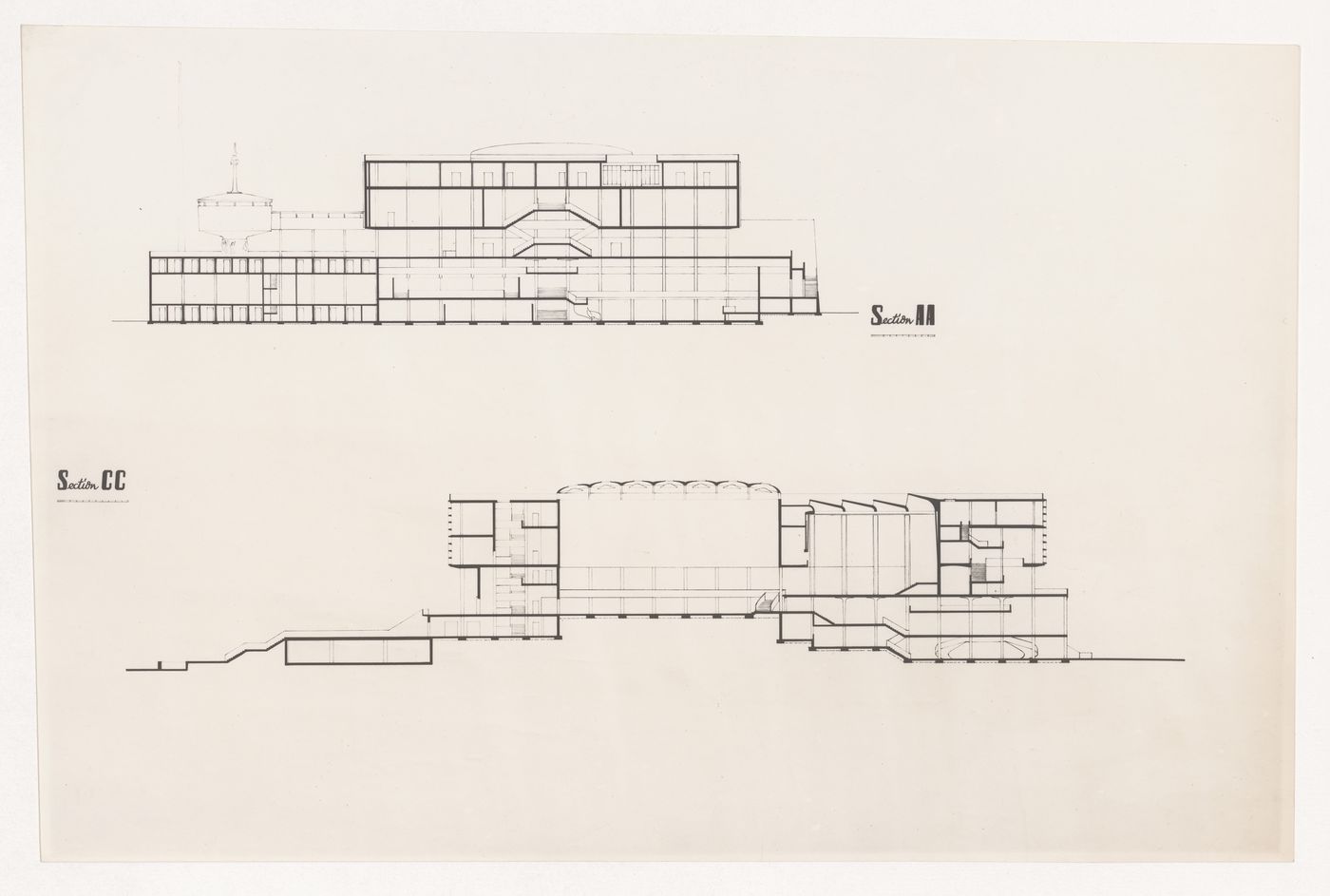 Sections for Government House, Addis Ababa, Ethiopia