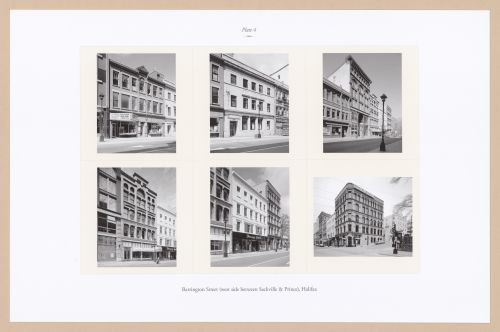 Plate 4: Barrington Street, Halifax (1 of 4), from the portfolio A Nova Scotia Archive