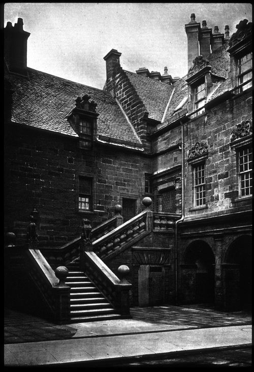 Plate from album ''University of Glasgow, Old and New''
