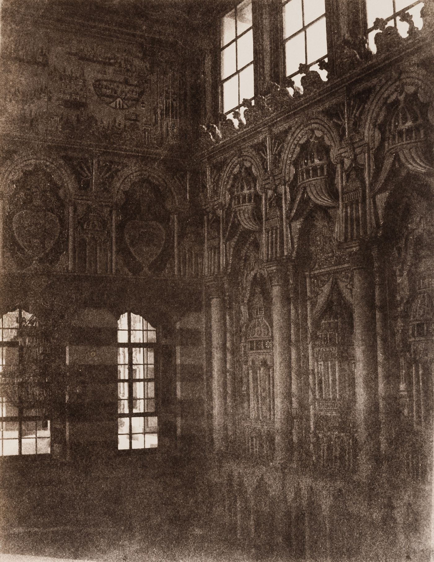 View of reception room of Beit Lisbona, Damascus, Syria