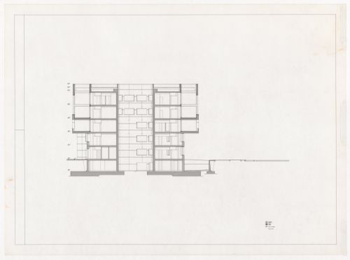 Section for Centro Meteorológico da Villa Olimpica, Barcelona, Spain