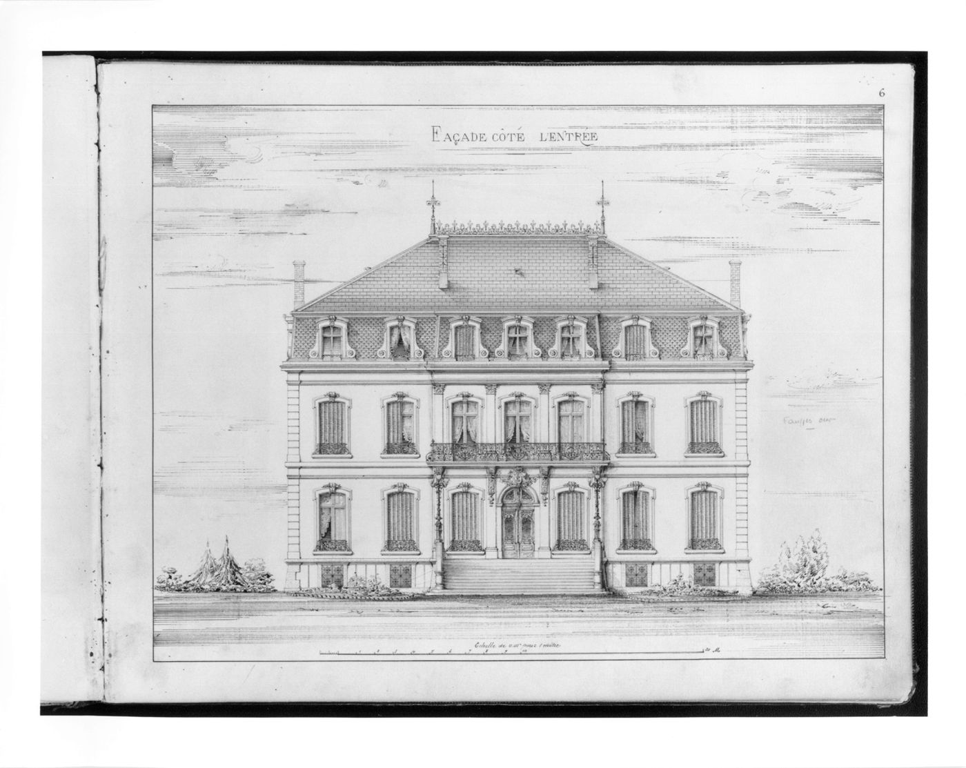 Hotel Eugene Cormouls Houles -front elevation