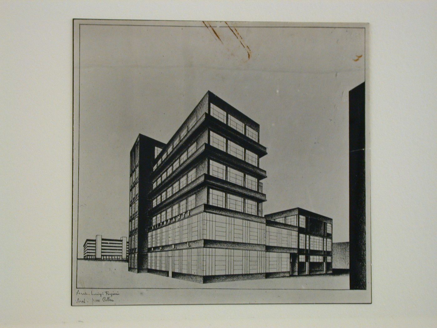 Dcholavera[?].  Arch. L. Figini, G. Pollini