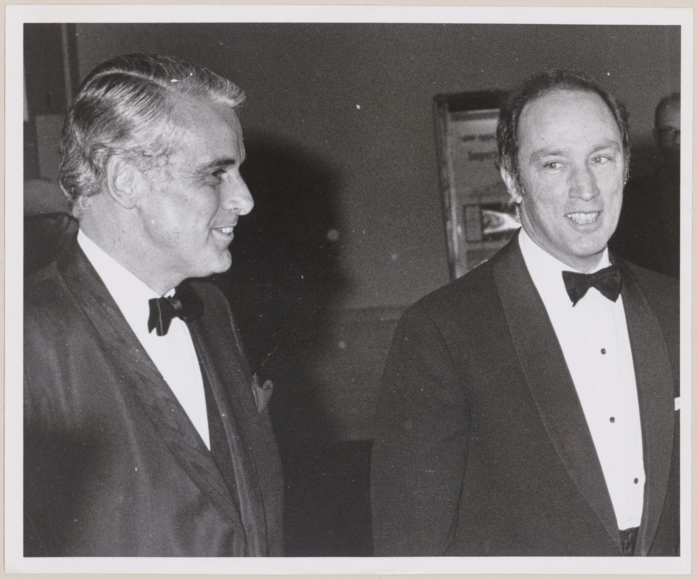 Parkin and Prime Minister Pierre Elliot Trudeau at dinner event