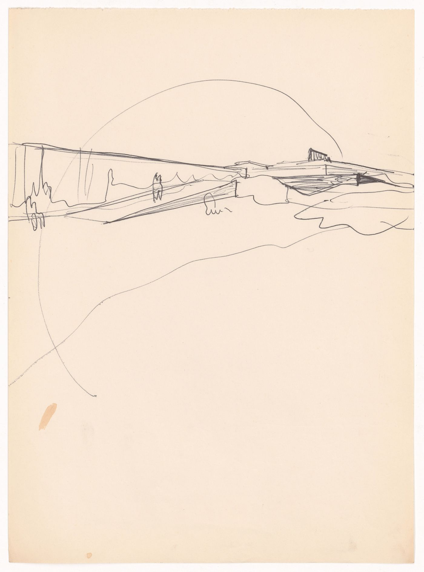 Sketch for Piscina de Marés, Leça da Palmeira
