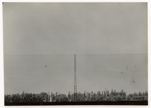 Reference photograph of aerial view of Rio de la Plata for Cruz en el Rio de la Plata, Buenos Aires, Argentina