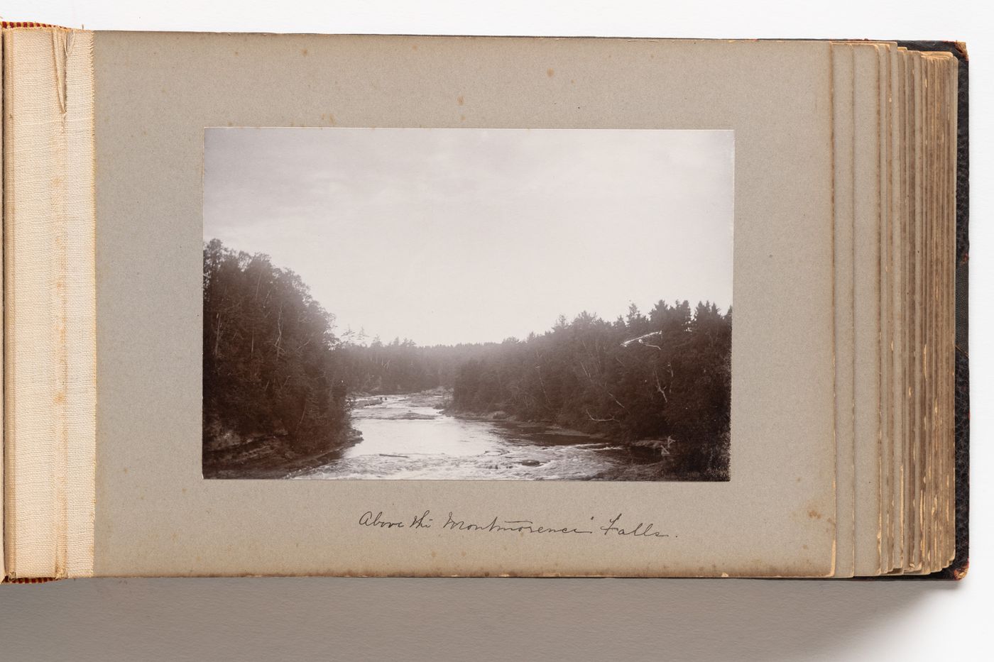 View of the Montmorency River, Quebec City, Quebec, Canada