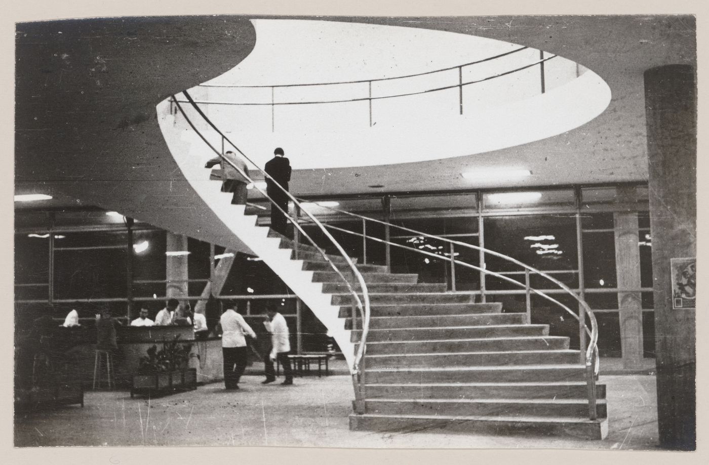 View of States Pavilion, under construction, São Paulo, Brazil
