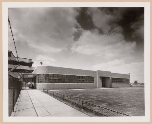 View of the principal façade of the Personnel Building, American Steel Foundries Cast Armor Plant, East Chicago, Indiana