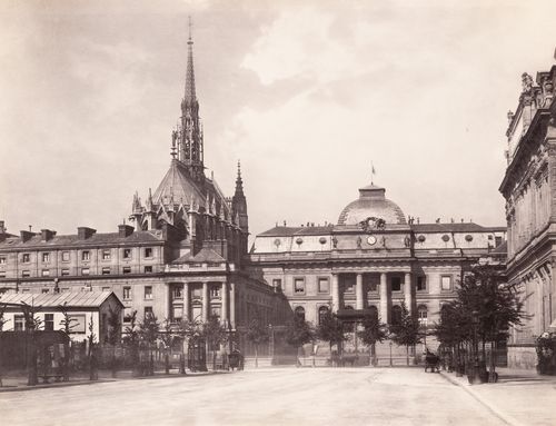 Plate from album ''Buildings, parks and streets of Paris, Versailles and environs, France''