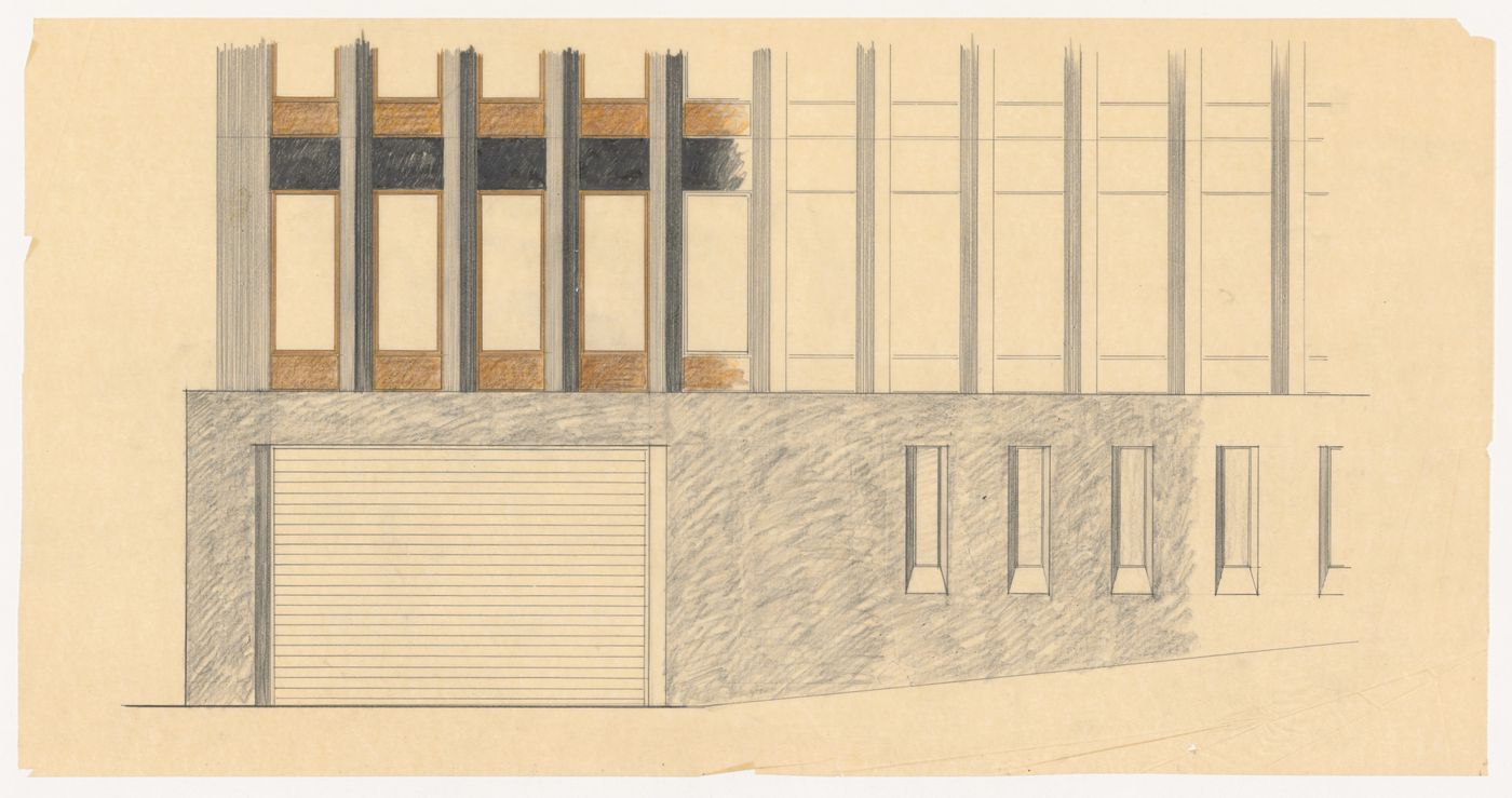 Cladding study for United States Embassy, Oslo, Norway