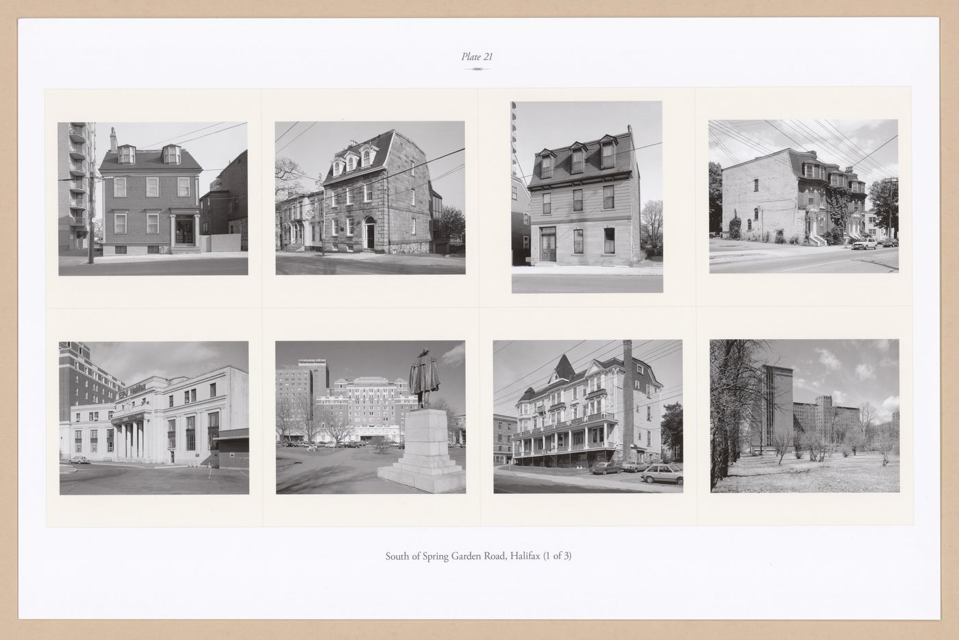 Plate 21: South of Spring Garden Road (1 of 3), from the portfolio, A Nova Scotia Archive