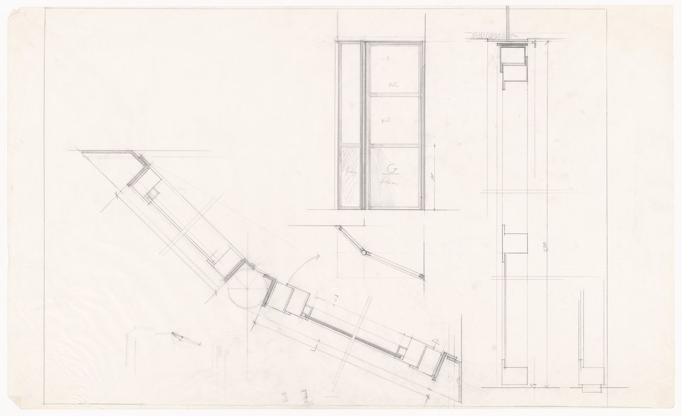 Plans for Casa Spataro, Milan, Italy