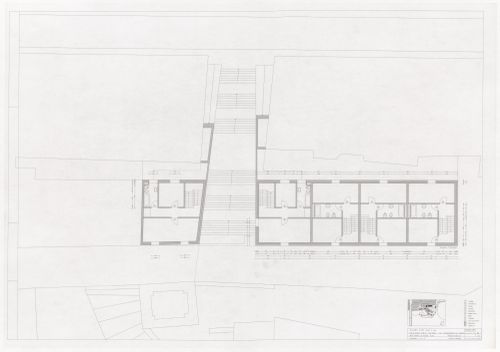 Plan for Reconstrução do Portal de Riquer, Alcoi-Valencia, Spain