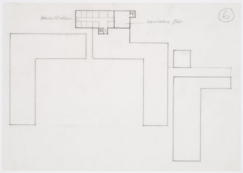Staatsgalerie, Stuttgart, Germany: Sketch plan