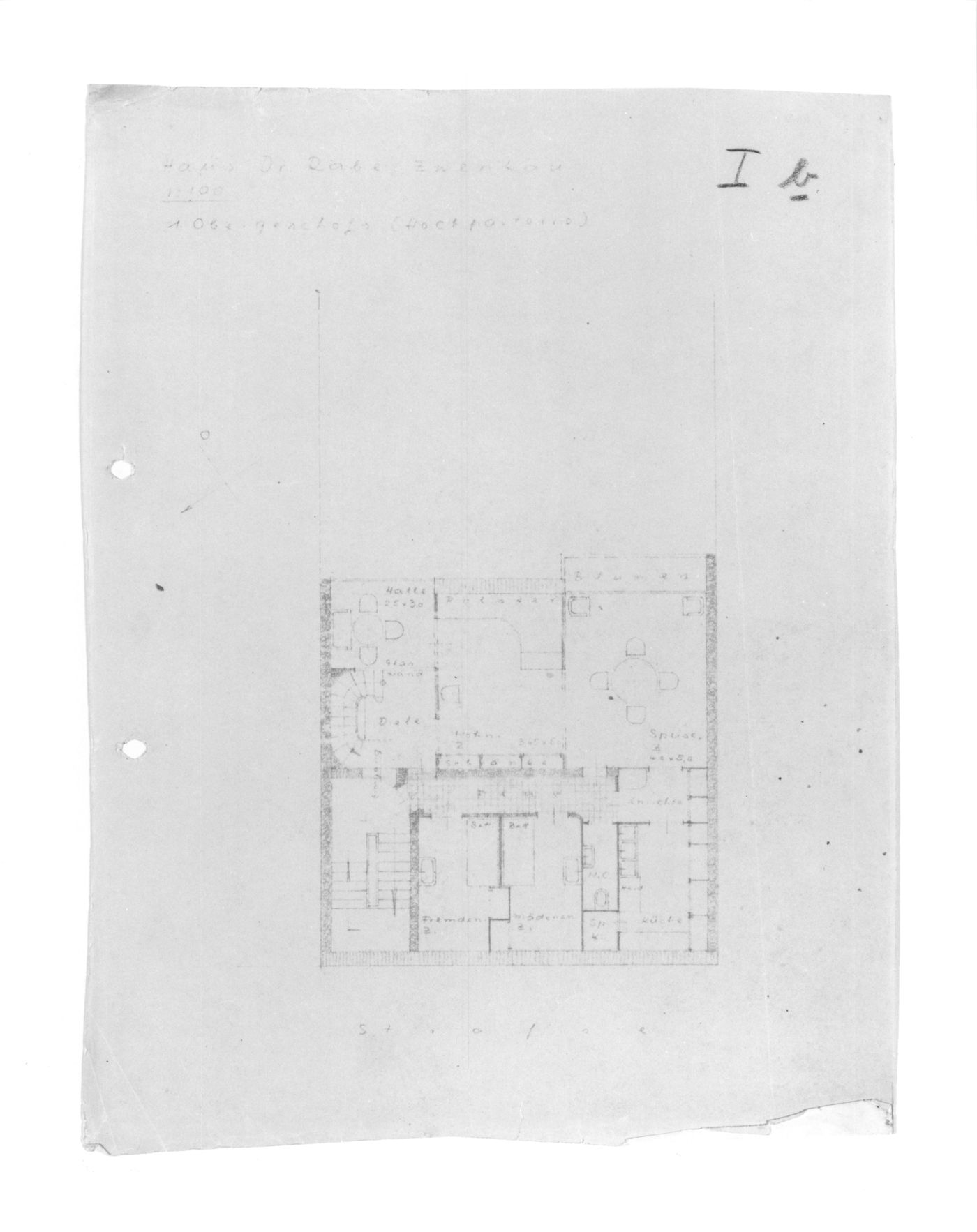 Dr Rabe House, Zwenkau - IB 2nd floor