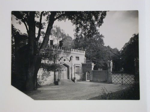 View of the park gate of Klein-Glienicke, Berlin, Germany