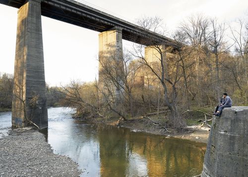 An Enduring Wilderness: Couple, Humber River, Lambton Park, Toronto