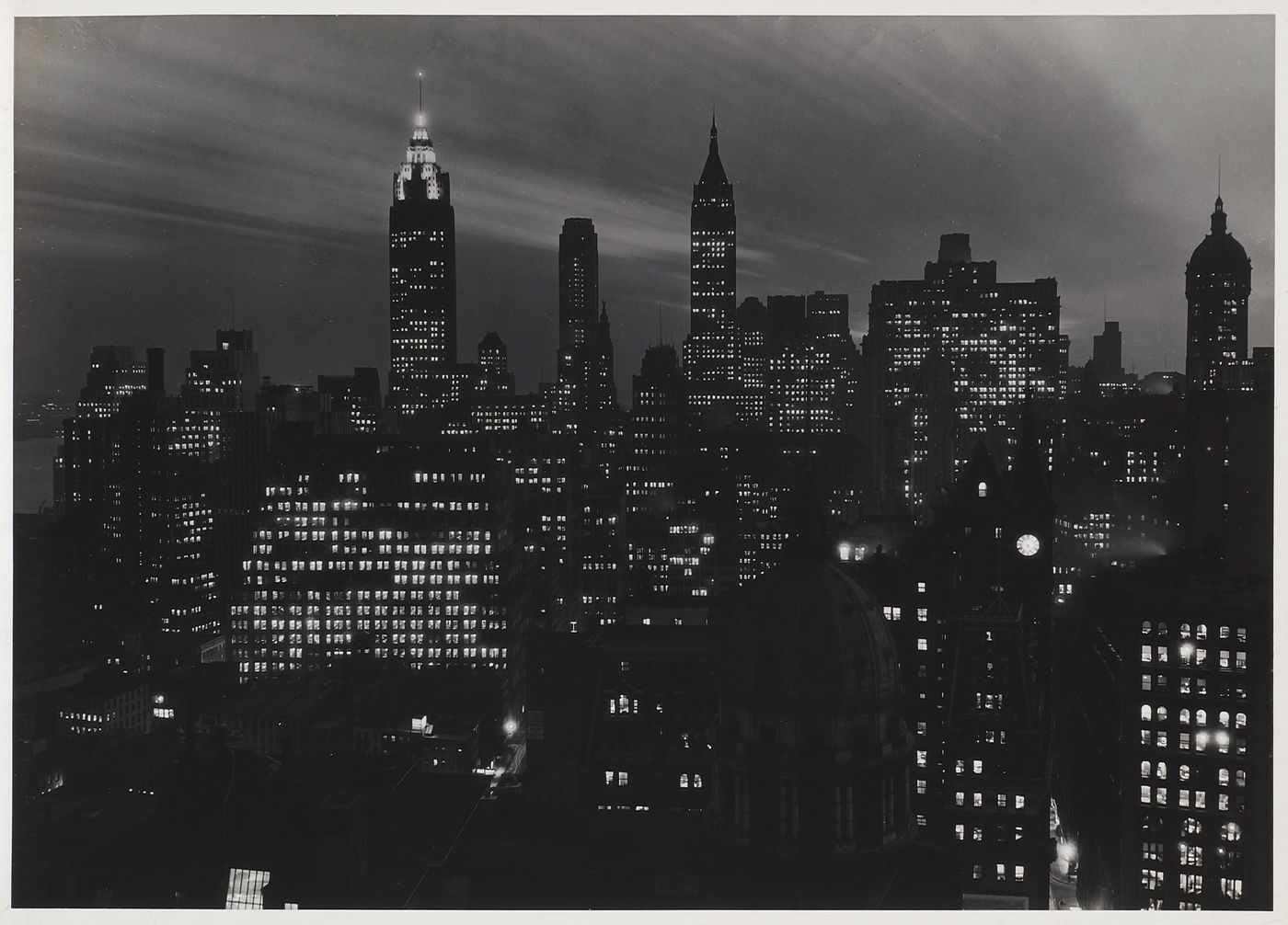 Plate from album ''Manhattan,Photographs by Samuel H. Gottscho, Vol I''