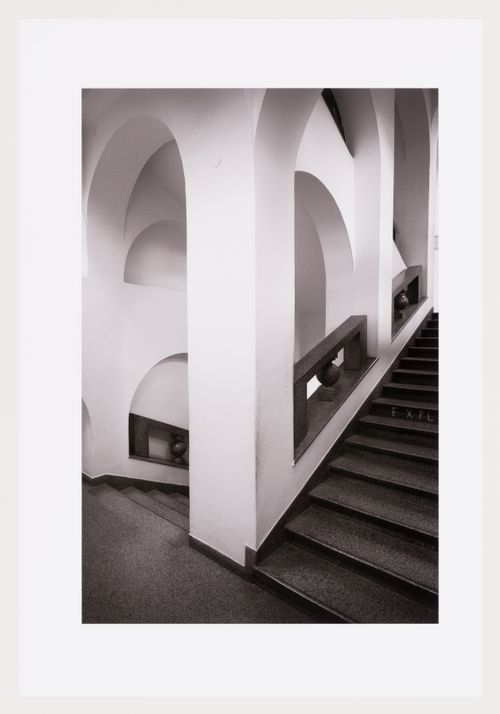 Staircase, Plecnik High School, Ljubljana, Slovenia