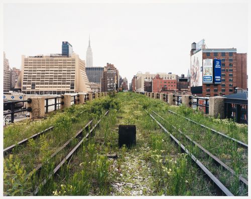 A Railroad Artifact, 30th Street, from the series Walking the High Line