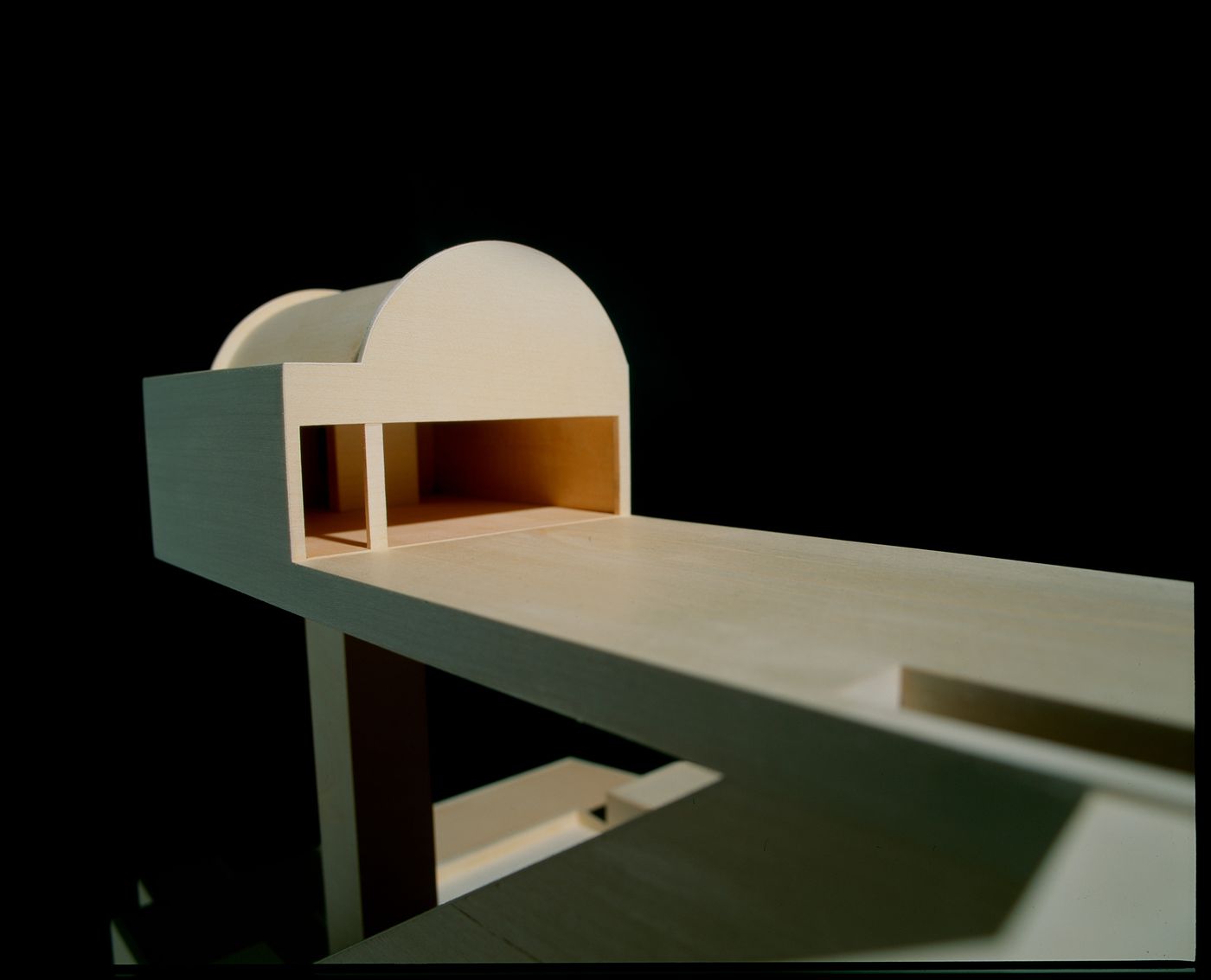 View of model for Casa Mário Bahia [Mário Bahia house], Gondomar, Portugal