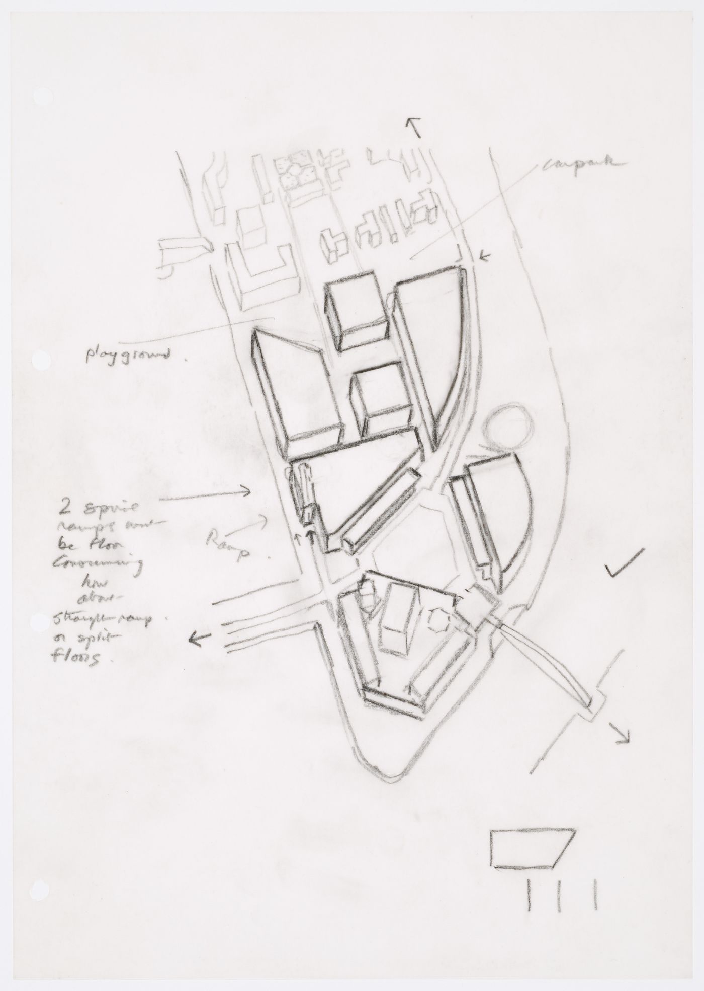 Lowry Centre, Salford, England: Site plan