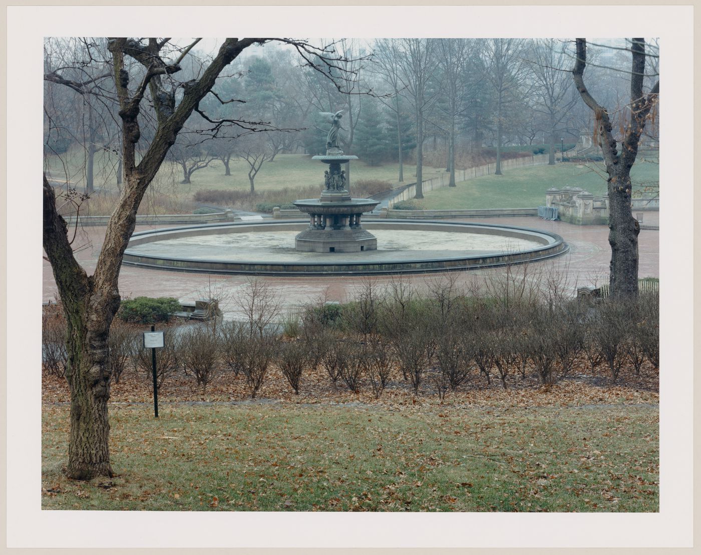 Viewing Olmsted: View of The Bethesda Fountain, Central park, New York City, New York
