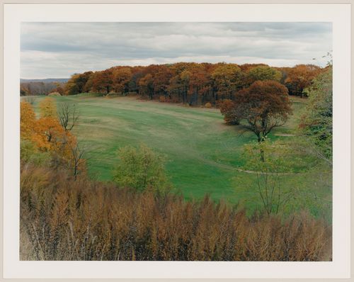 Viewing Olmsted: View from School Master's Hill towards Scarboro Hill, Franklin Park, Boston, Massachusetts