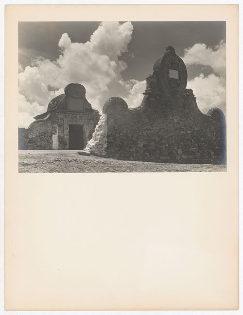 View of the Sentinel Station, the old Texcoco-Zumpango Causeway [?], Mexico