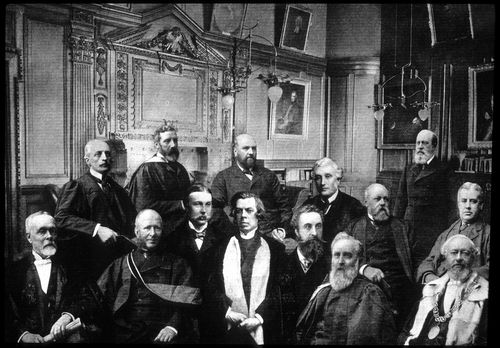 Plate from album ''University of Glasgow, Old and New''