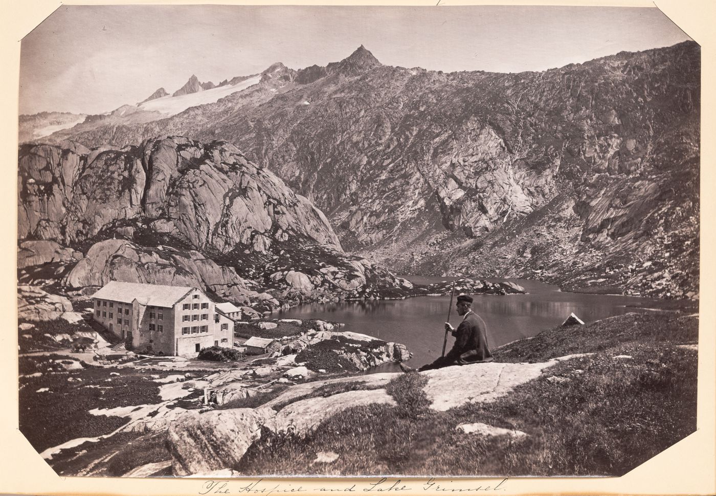 The Hospice and Lake Grimsel