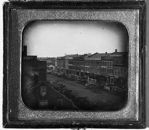 View of West First Street, Oswego, New York