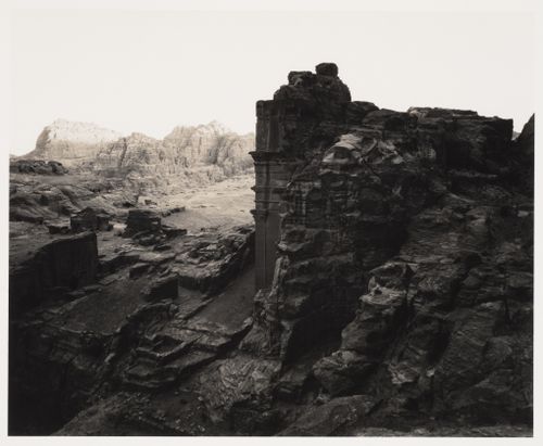 Tomb, Outer Siq, Petra Jordan 1985