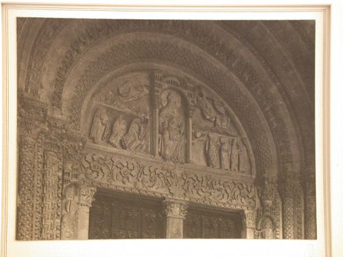 Detail of the north Transept porch, Bourges Cathedral, Bourges, France