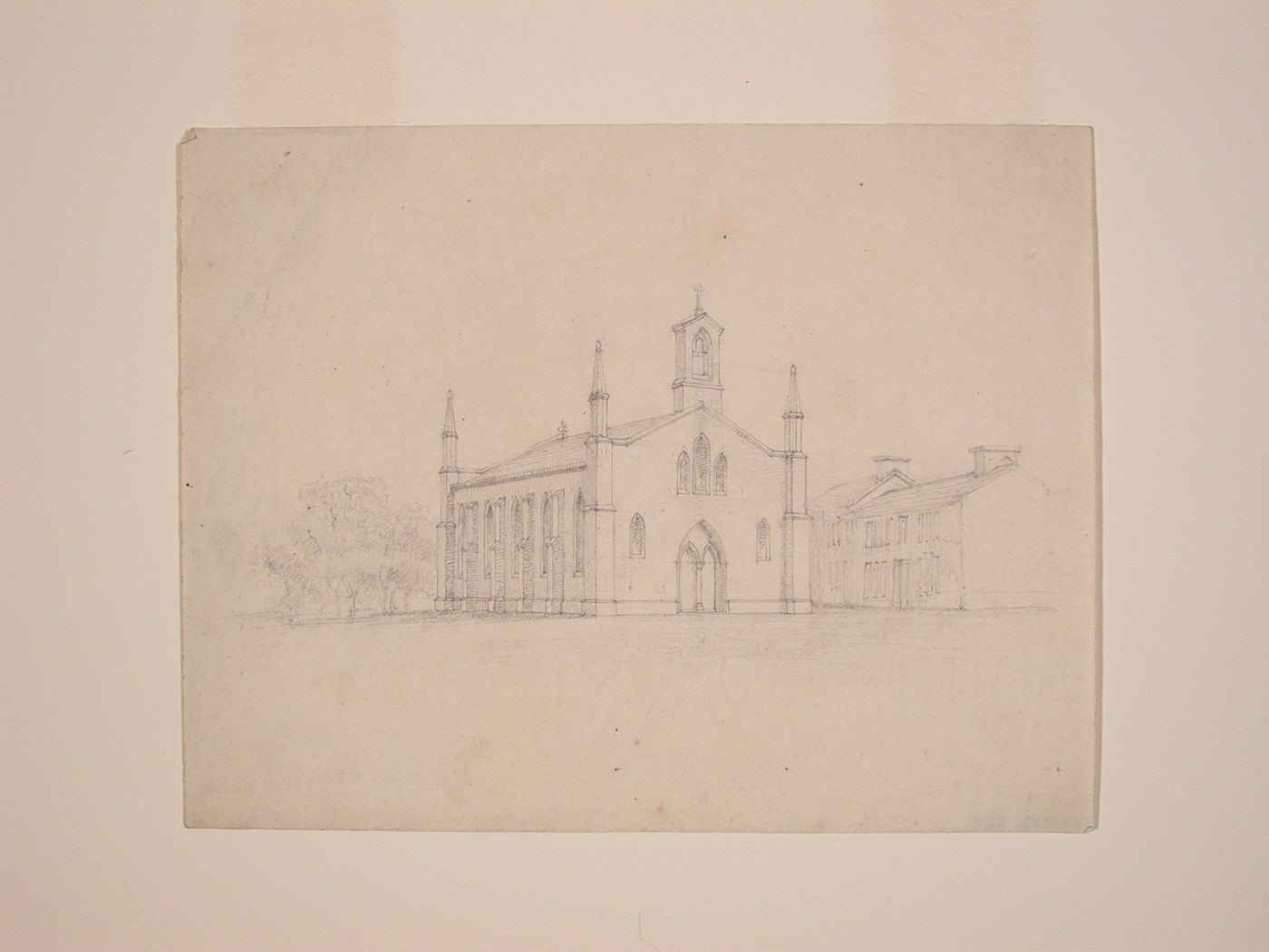 Perspective of a 'Gothic' church