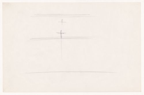 Unidentified sketch, probably for Illinois Institute of Technology