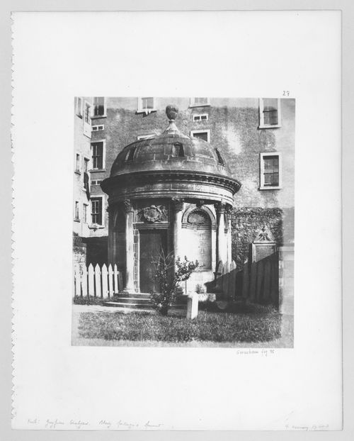 Greyfriars Churchyard, Monument to "Bloody MacKenzie" (Sir George MacKenzie of Rosehough)