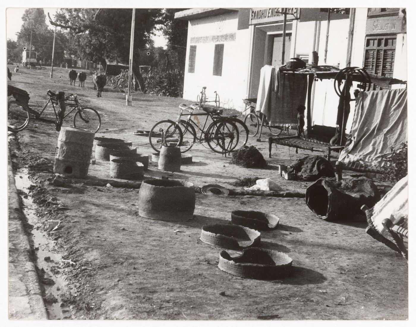 Photograph of village likely near Chandigarh, India