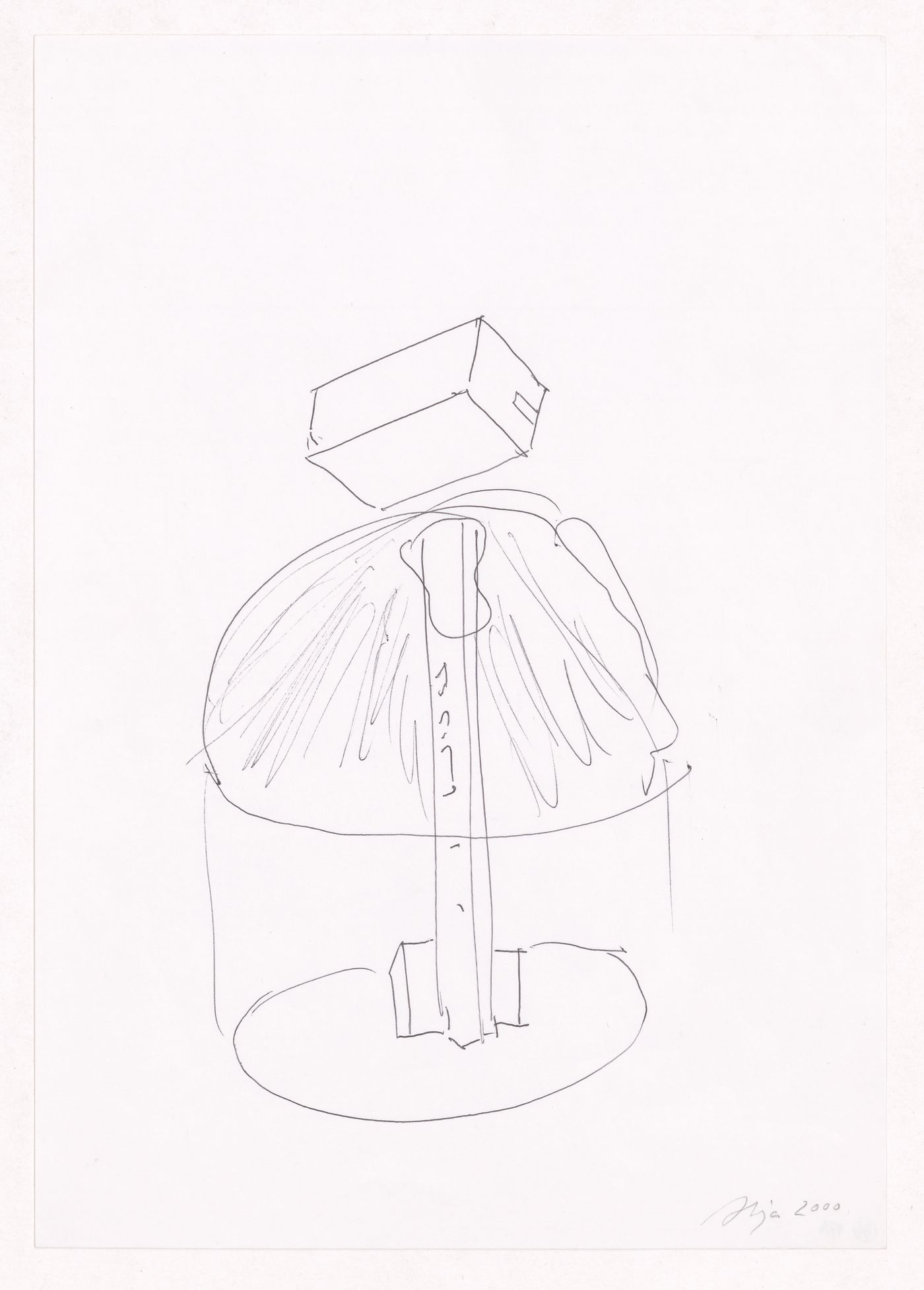 Sketch for Reconstrução do Chiado, Lisbon, Portugal