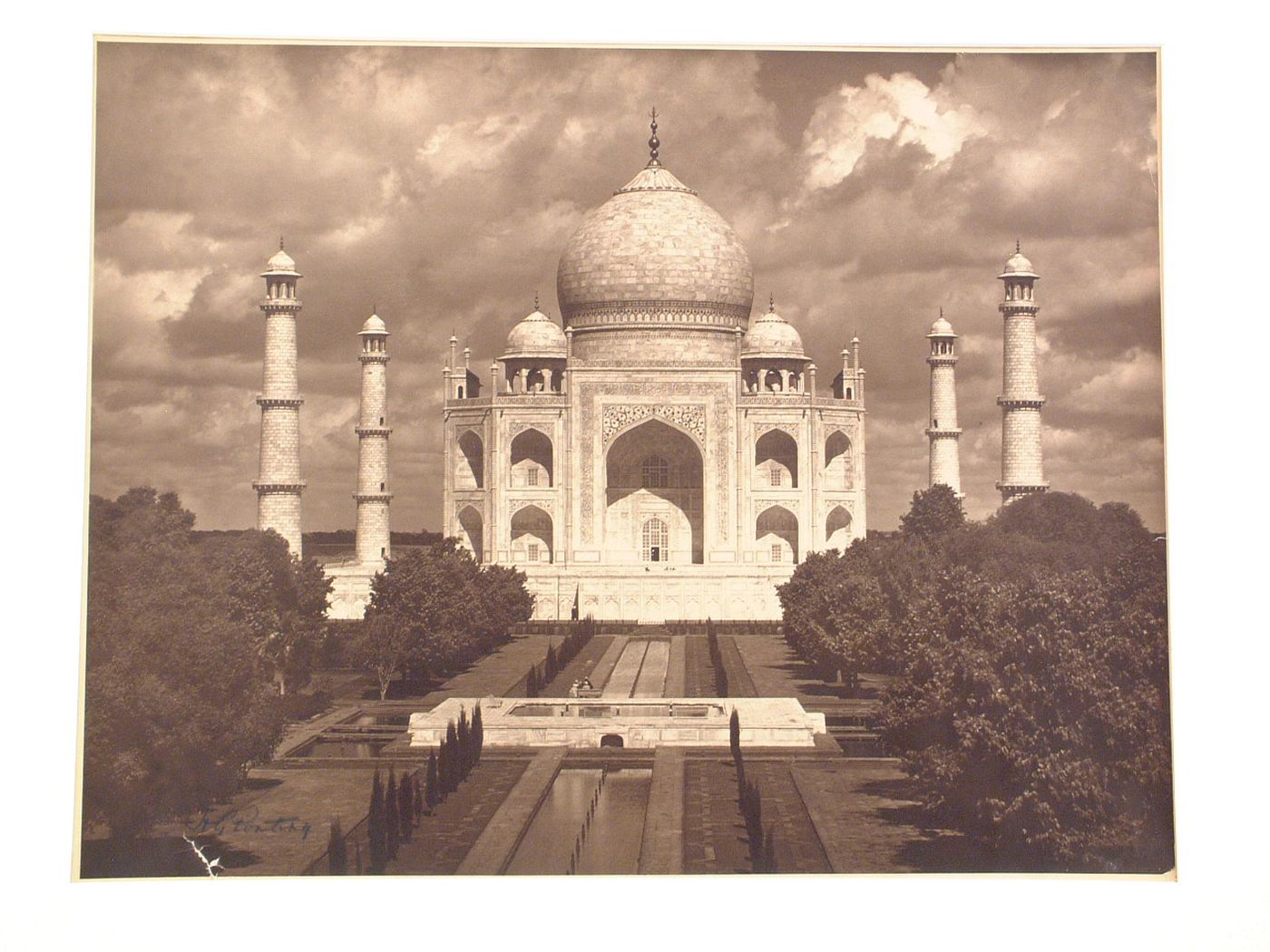 View of the Taj Mahal, Agra, India