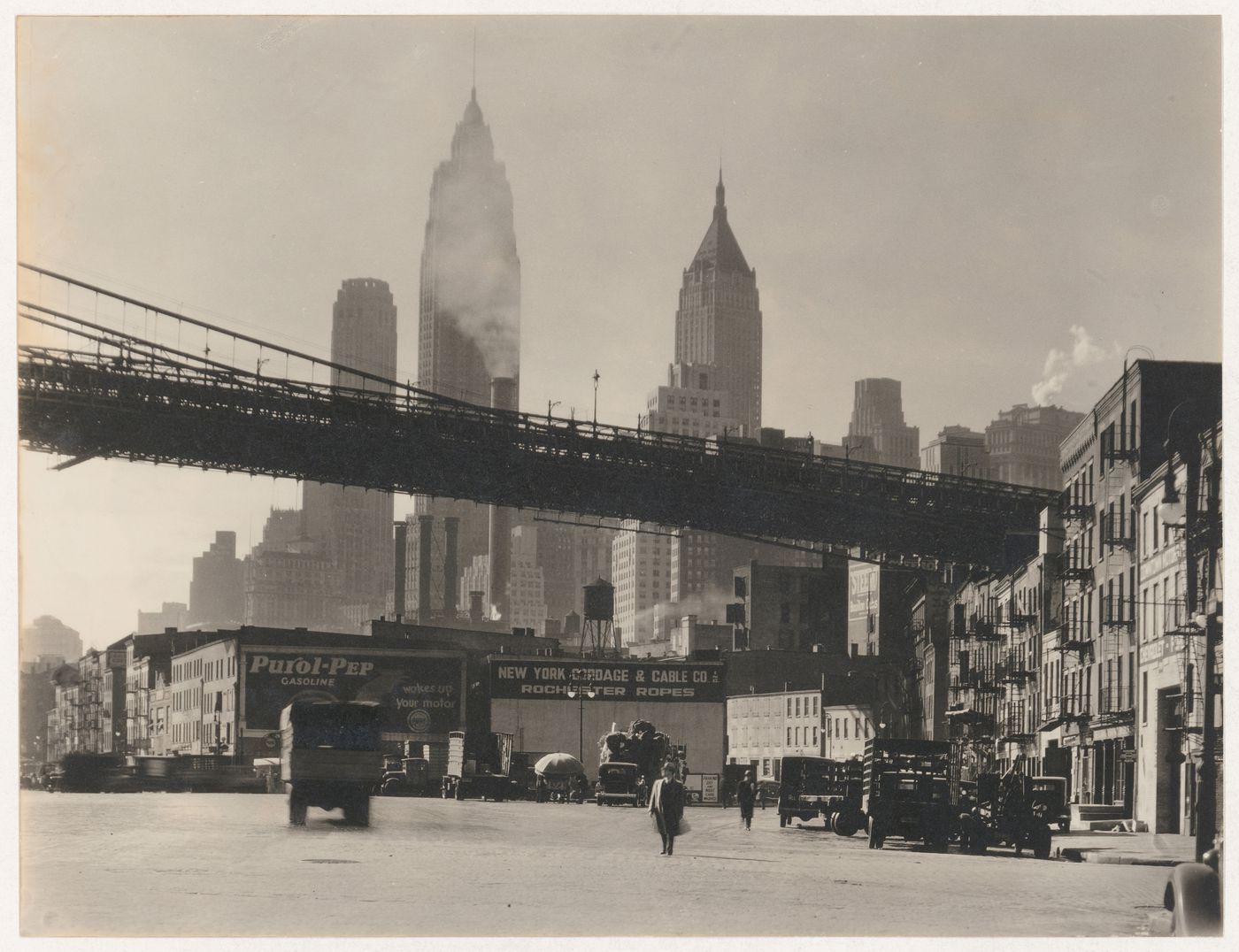 East River frontage, South Street, New York City, New York