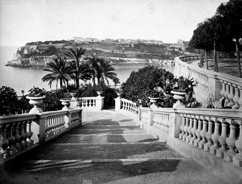 Plate from album ''Views of Italy, Monaco, Algers, Lisbonne, Gibraltar and Montserrat by various photographers''